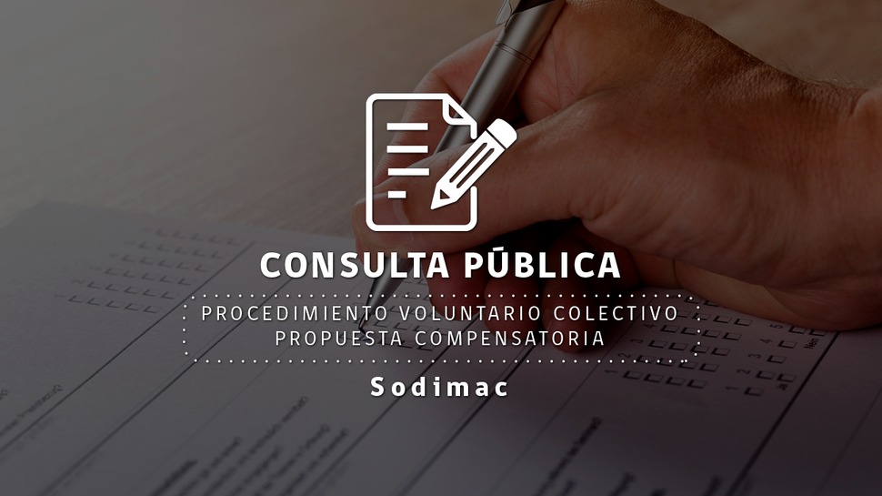 SERNAC abre a consulta propuesta de compensación en el marco de Procedimiento Voluntario ColectivoCON SODIMAC