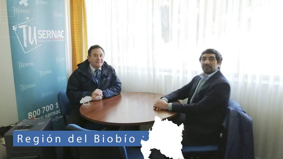 Biobío: SEREMI de Economía se reunión con director regional