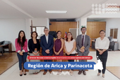 Director Nacional visitó Arica y Parinacota, desarrollando una activa agenda de trabajo