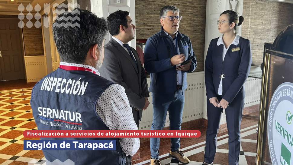Tarapacá: Fiscalización a servicios de alojamiento en Iquique