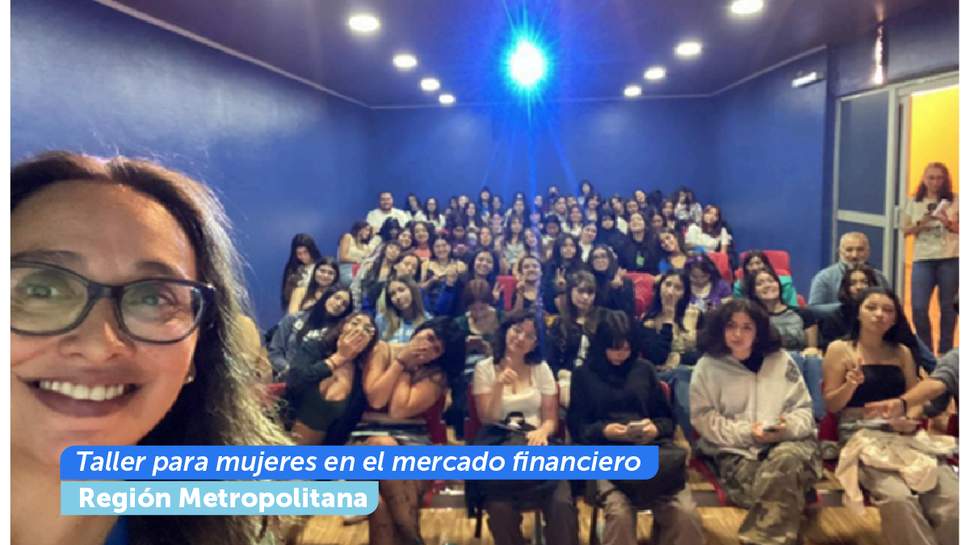 Metropolitana: El SERNAC dictó taller de participación de mujeres en el mercado financiero