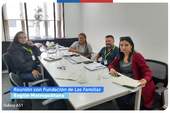 Metropolitana: Reunión con encargados territoriales de la Fundación de Las Familias