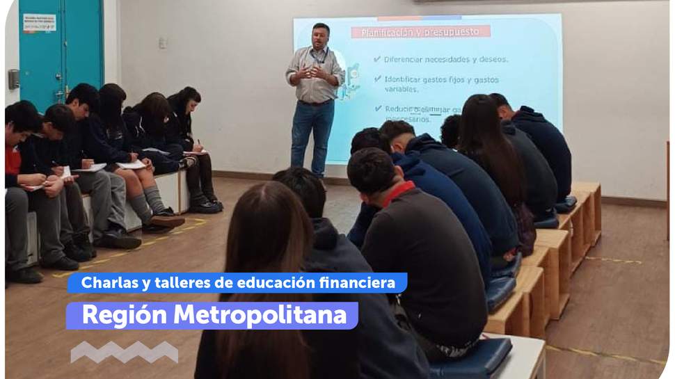 Metropolitana: SERNAC realiza diversos talleres de educación financiera en la región
