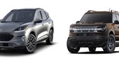 Vehículos Ford, modelos Bronco Sport y Escape, años 2021-2022.