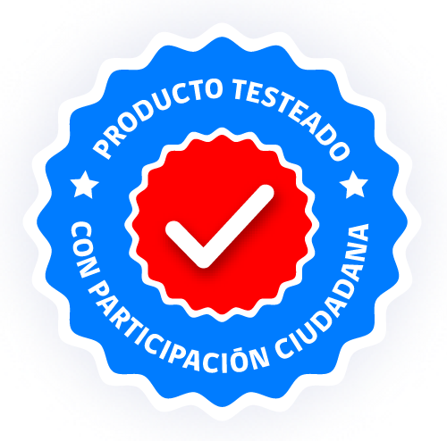 Sello producto testeado