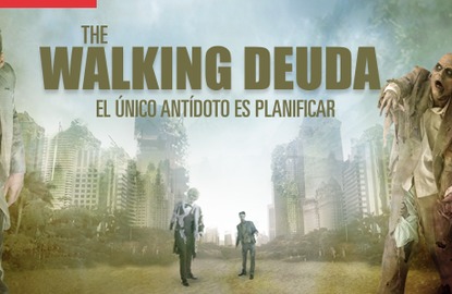 Imagen de la campaña The Walking Deuda