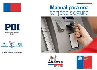 Sernac y PDI lanzan campaña “Tarjeta Segura” para prevenir clonaciones