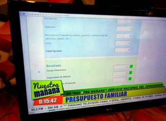 Campaña Presupuesto Familiar en Magallanes