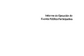 Informe de Ejecucion de Cuenta Publica Participativa