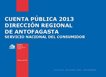Cuenta Publica Antofagasta &#8211; Gestion 2013