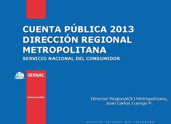 CUENTA PUBLICA SERNAC METROPOLITANO_2014