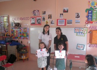 Premiación de SERNAC Antofagasta a Kinder de Colegio San Agustín