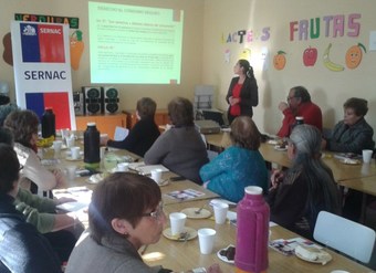 SERNAC Antofagasta charla a Adultos Mayores