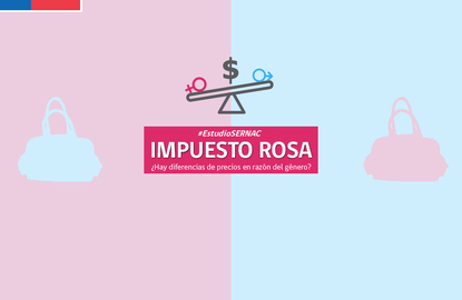 Impuesto Rosa: Estudio del SERNAC detectó diferencias entre productos de igual función pero para distinto género Impuesto Rosa: Estudio del SERNAC detectó diferencias entre productos de igual función pero para distinto género