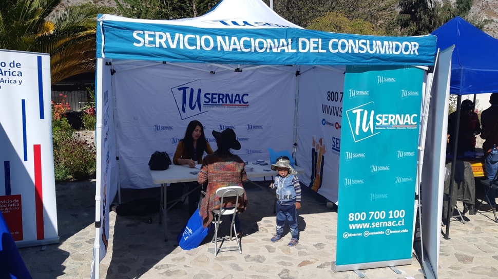 SERNAC participa en actividad Gobierno en Terreno en Putre