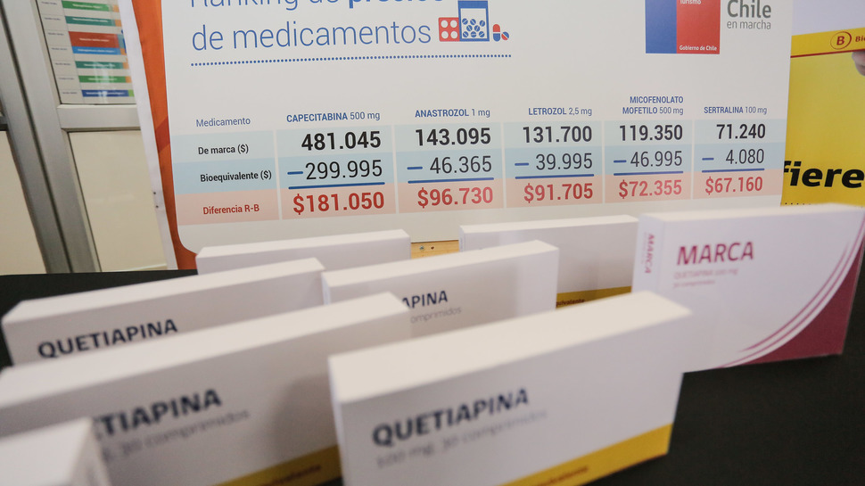 Hasta $181 mil de diferencia presentan los precios entre medicamentos originales de marca y bioequivalentes