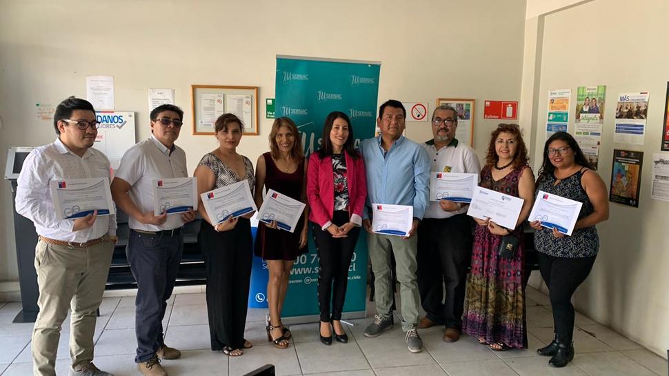El SERNAC entrega certificación a profesores que participaron en los cursos de perfeccionamiento docente