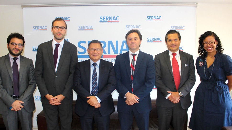 SERNAC recibe la visita del Viceministro de Industria y Comercio de México