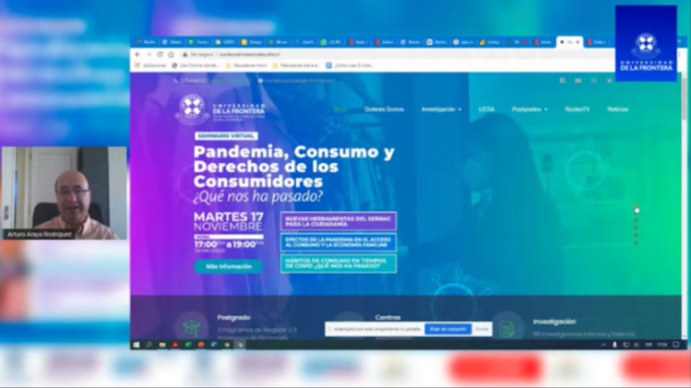 Araucanía: Seminario sobre derechos de los consumidores en pandemia