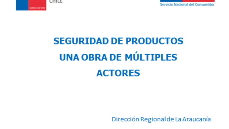 Araucanía: SERNAC realiza ronda de reuniones con actores regionales en materias de calidad y seguridad de productos