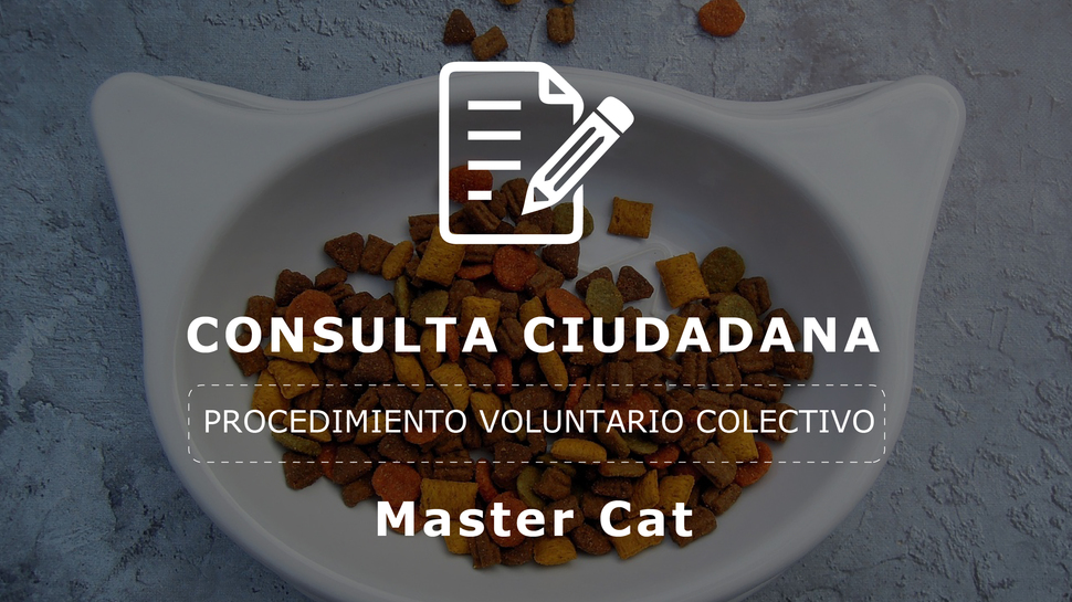 SERNAC abre Consulta Ciudadana sobre caso de alimentos "Master Cat Gatitos"