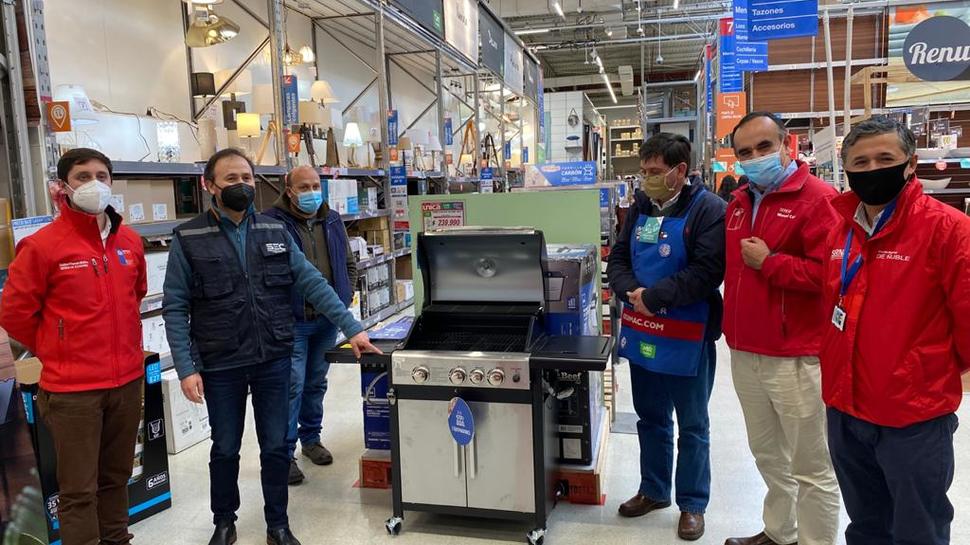 Ñuble: Mesa de seguridad de productos realizan actividad previa a fiestas patrias