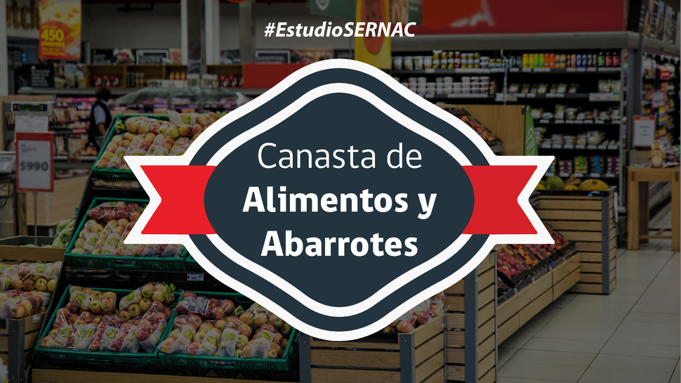 El SERNAC detectó una diferencia de cerca de $22 mil pesos al comparar canastas de alimentos básico