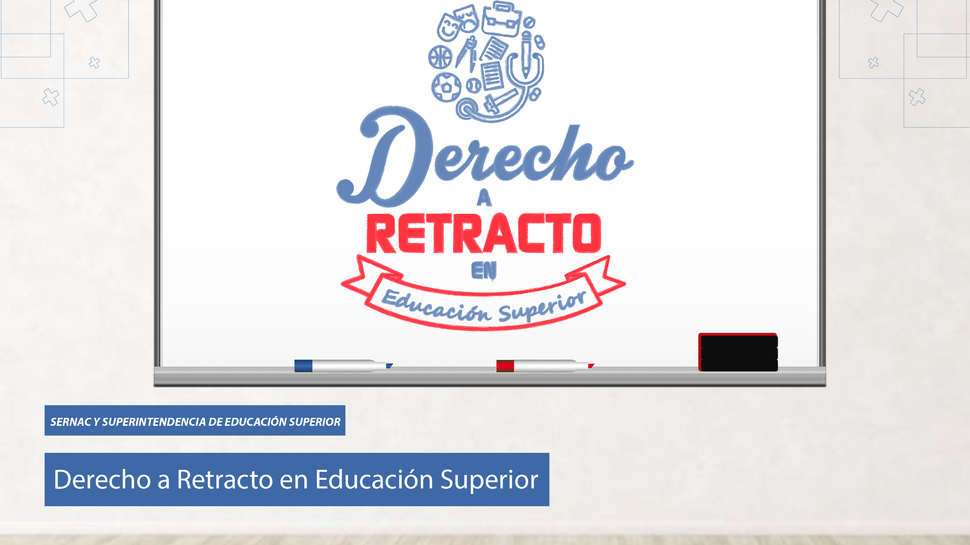 Se inicia Derecho a Retracto en Educación Superior