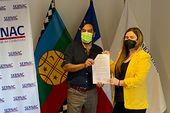 Metropolitana: Se firma convenio de cooperación con la Municipalidad de San Joaquín