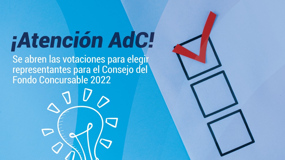 ¡Atención AdC! Se abren las votaciones para elegir los miembros del Consejo de Fondo Concursable