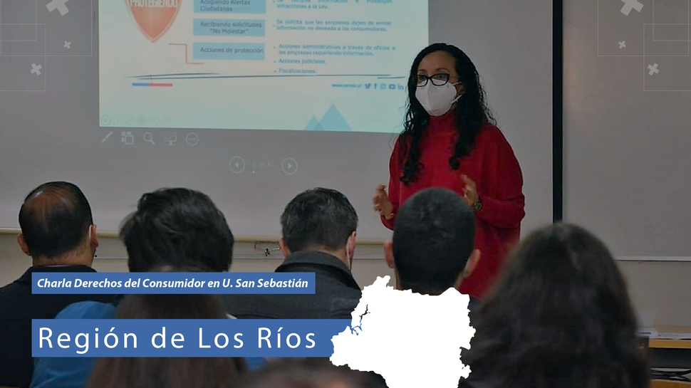 Los Ríos: Charla sobre derechos de los consumidores a estudiantes universitarios en Valdivia