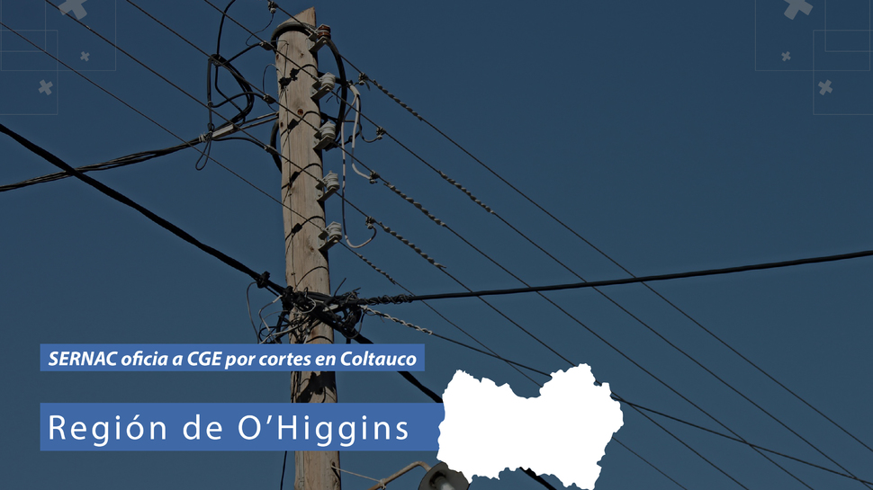 O'Higgins: Oficio a CGE por reiterados cortes de luz en Coltauco