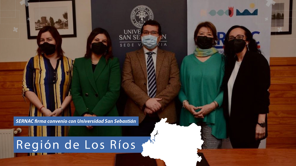 Los Ríos: Se firma convenio de cooperación con la Universidad San Sebastián de Valdivia