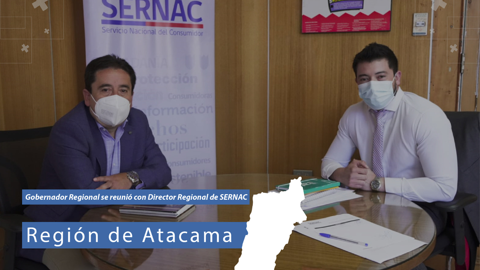 Atacama: Gobernador regional visita la oficina del SERNAC