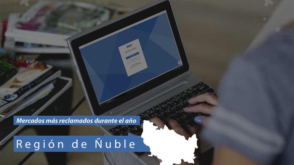 Ñuble: Retail, mercado financiero y telecomunicaciones, lo más reclamado en la región durante 2022