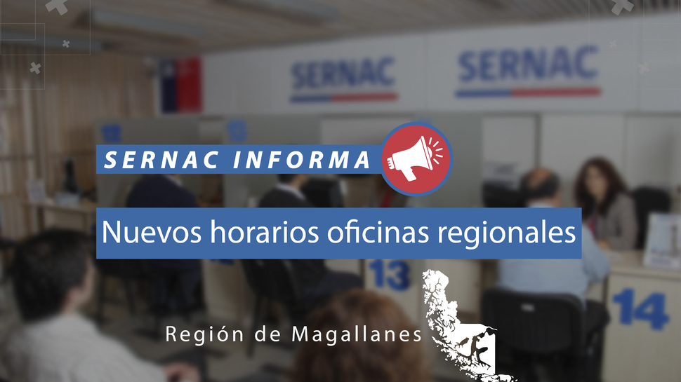 Magallanes: Conoce el nuevo horario de atención de la oficina regional