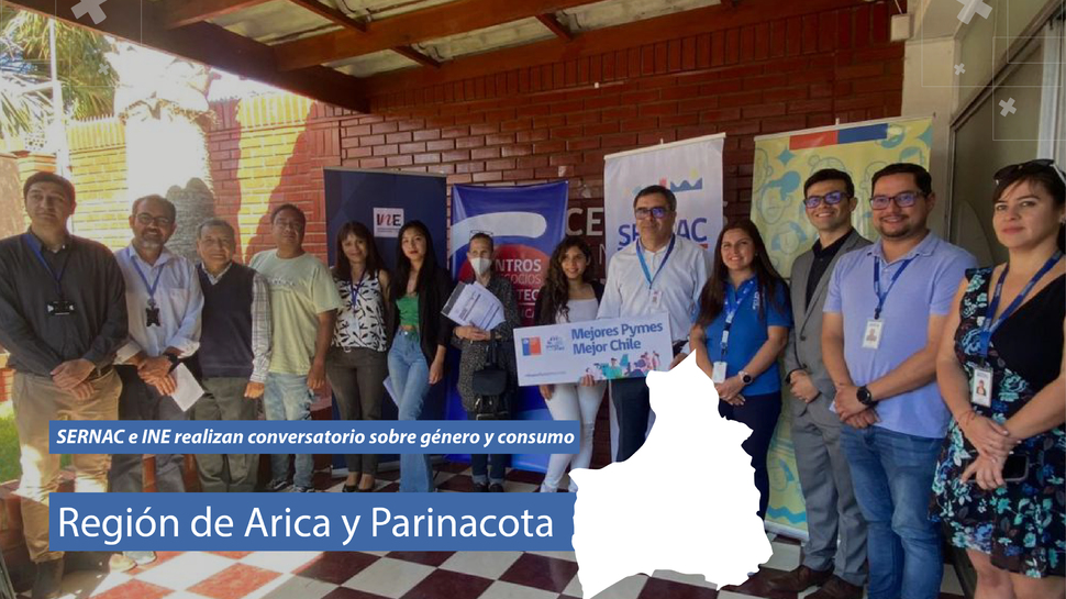Arica: SERNAC y el INE realizan conversatorio sobre género y consumo en la región