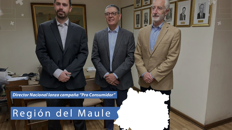 Maule: Director Nacional lanza campaña Pro Consumidor en su visita a Talca