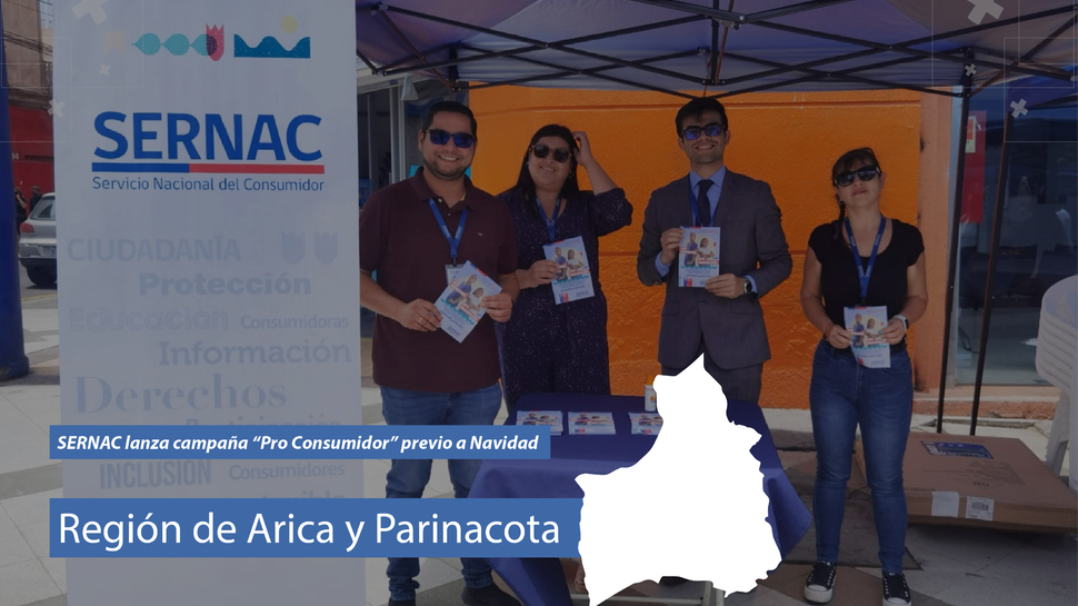 Arica: Lanzamiento campaña "Pro Consumidor" en la región
