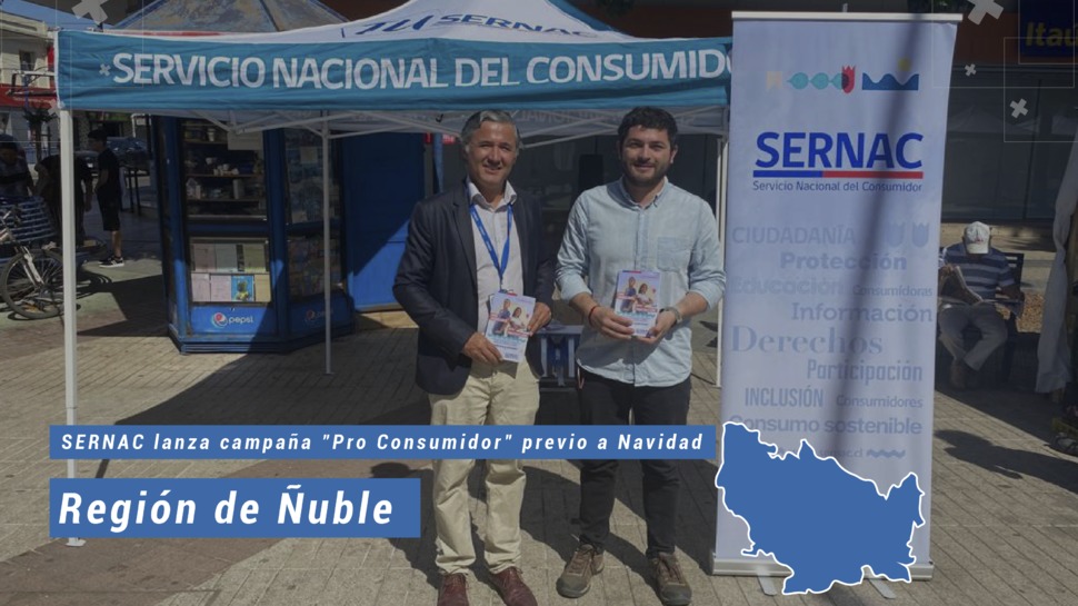 Ñuble: Lanzamiento campaña "Pro Consumidor" en la región