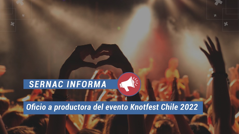 El SERNAC ofició a productora por una serie de incumplimientos en concierto "Knotfest Chile 2022"