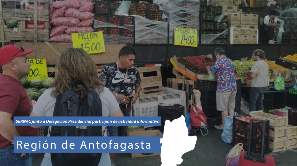 Antofagasta: Actividad informativa junto a la Delegación Presidencial de la región