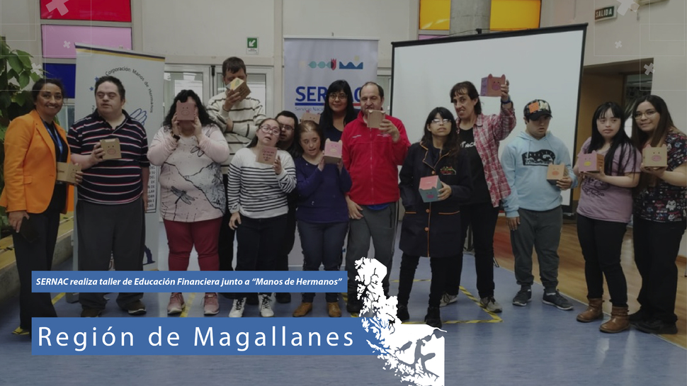 Magallanes: Taller de Educación Financiera a jóvenes y adultos de la Corporación "Manos de Hermanos"