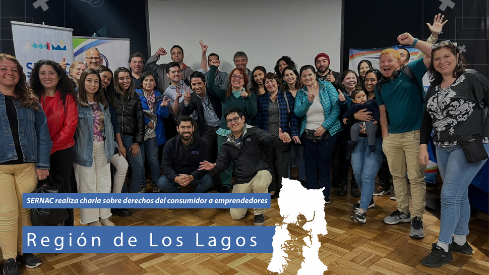 Los Lagos: Charla sobre derechos de las y los consumidores a emprendedores