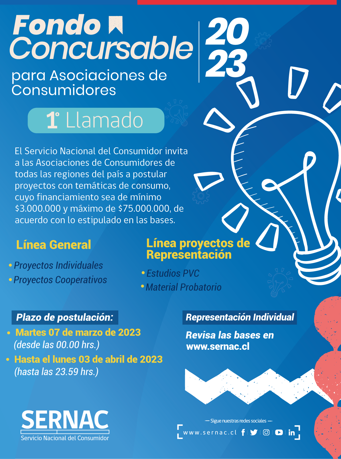 Afiche Fondo Concursable Primer Llamado 2023 Afiche Fondo Concursable Primer Llamado 2023