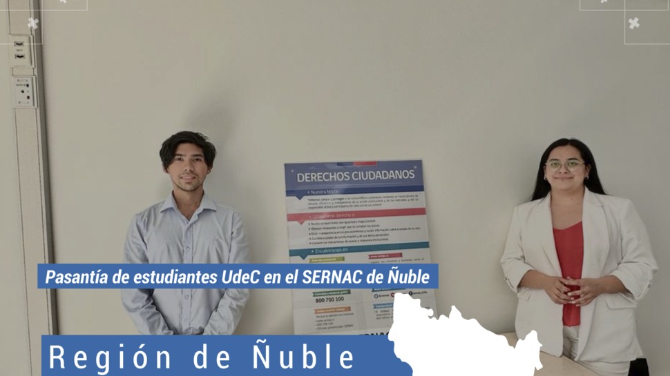 Ñuble: Estudiantes universitarios realizaron pasantía en el SERNAC