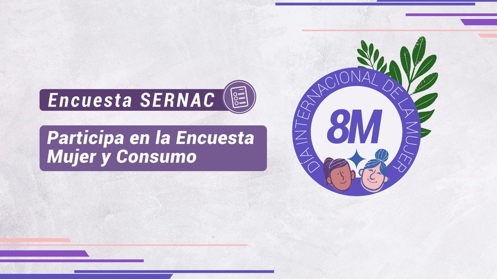 En el Día de la Mujer, participa en la Encuesta Mujer y Consumo