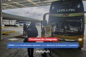 Fiscalización buses interurbanos en regiones