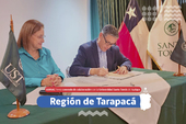 Tarapacá: Firma convenio de colaboración con la Universidad Santo Tomás de Iquique
