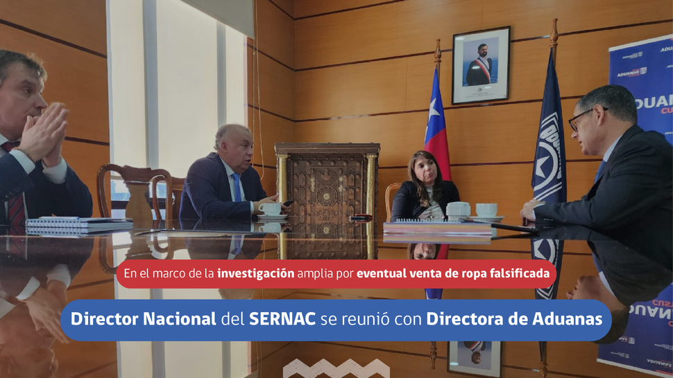 Director Nacional se reunió con Directora de Aduanas